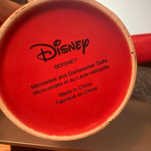 Disney Mickey Mouse Red Coffee Mug 12 oz - Picture 2 of 4